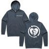 Rise Against - Heartfist Pullover Hoodie (Petrol Blue)