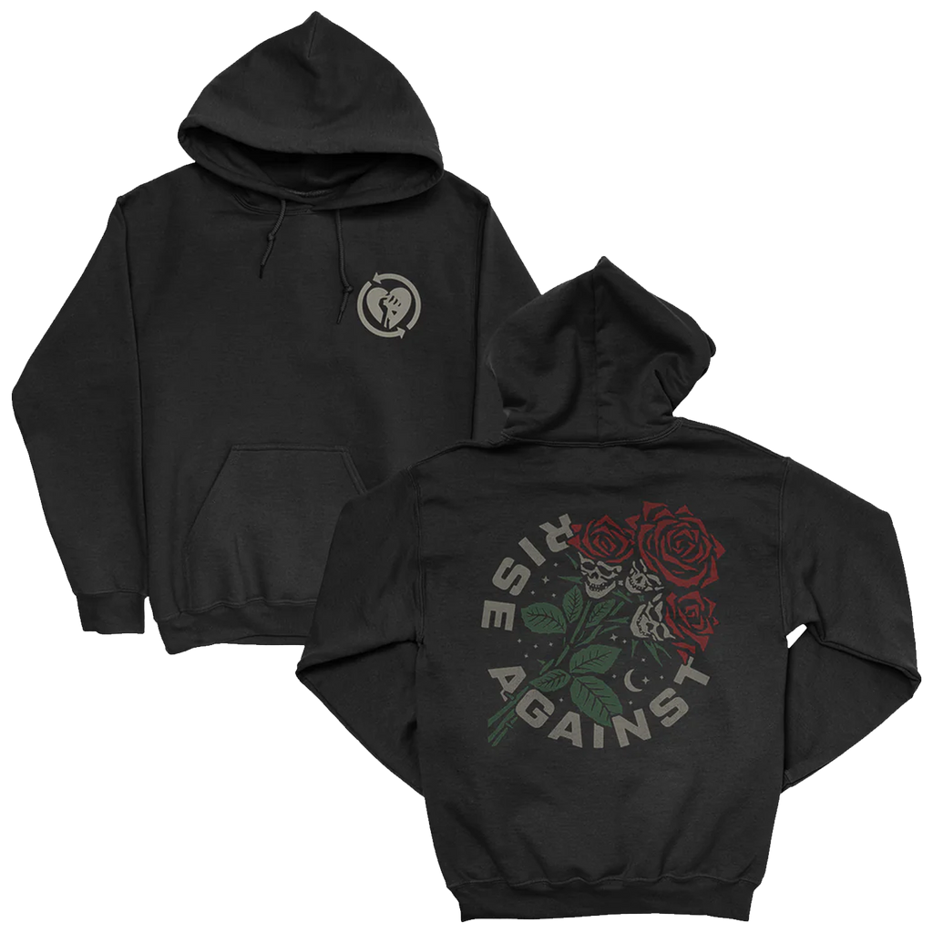 Rise Against - Roses Pullover Hoodie (Black)