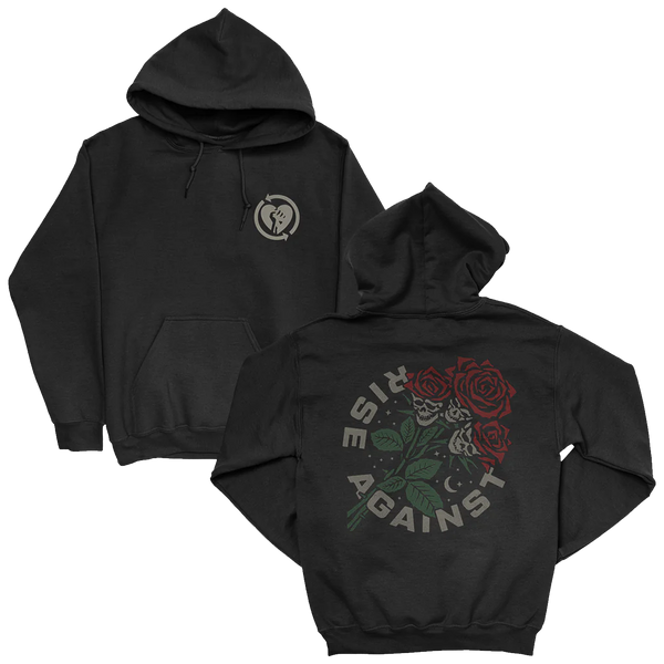 Rise Against - Roses Pullover Hoodie (Black)