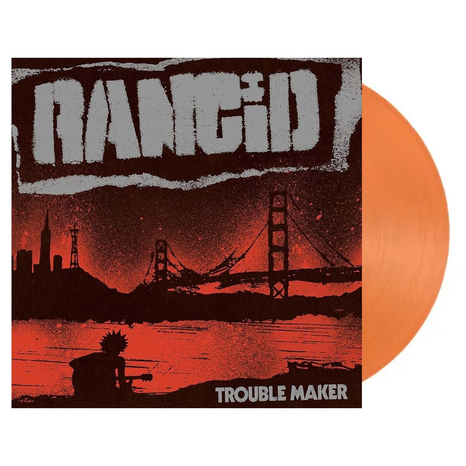 Rancid - Trouble Maker LP (Transparent Orange Vinyl)