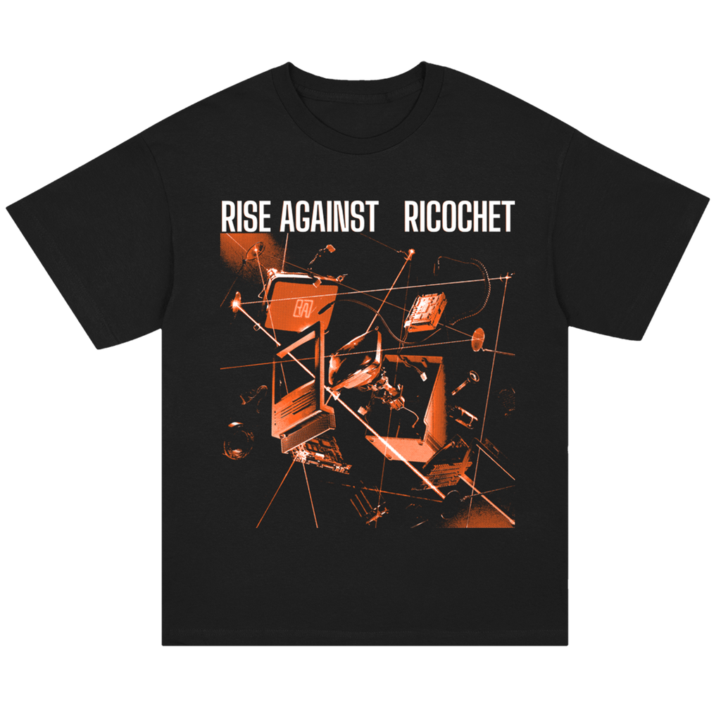 Rise Against - Ricochet Album Cover T-Shirt (Black)