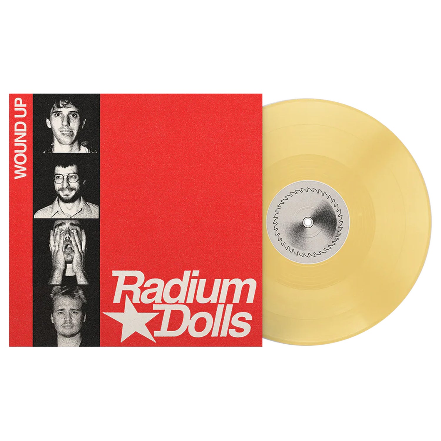 Radium Dolls - Wound Up LP (Saffron Yellow Vinyl)