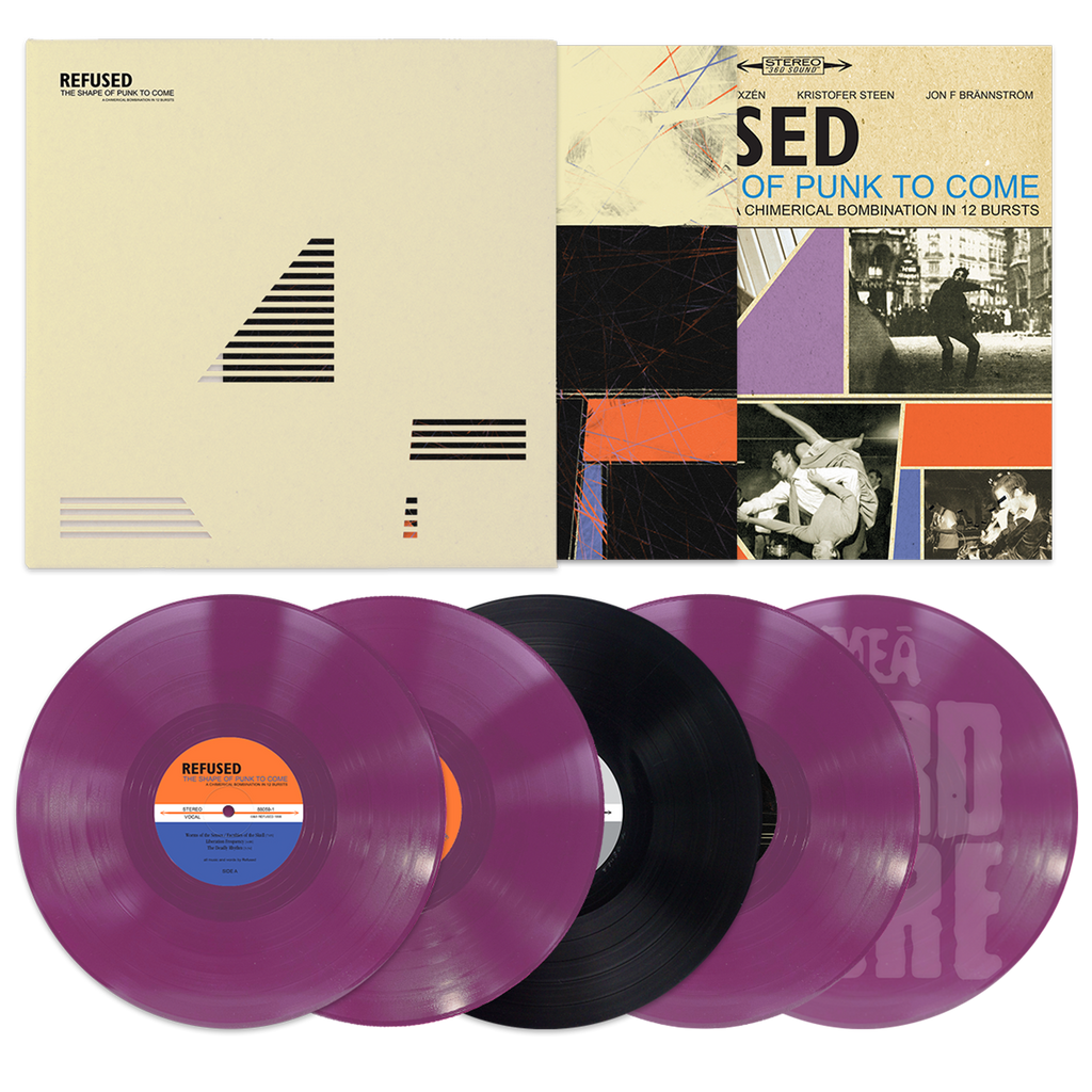 Refused - The Shape of Punk to Come 25th Anniv. Edition 5LP (Opaque Purple Vinyl)