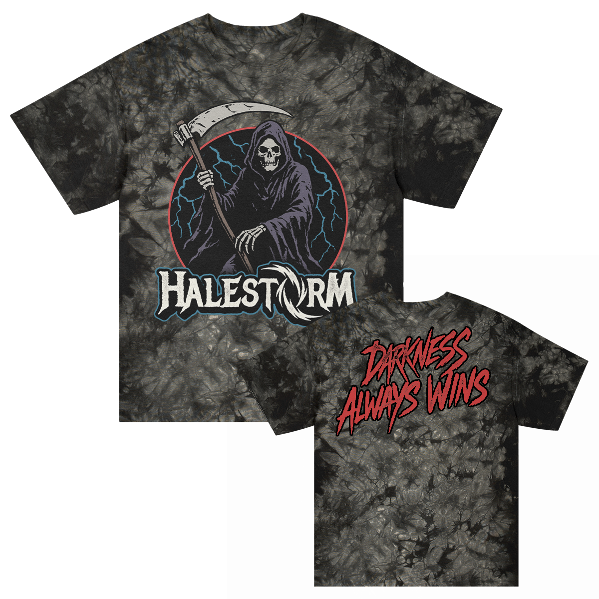 Halestorm - Darkness Always Wins T-Shirt (Crystal Black)