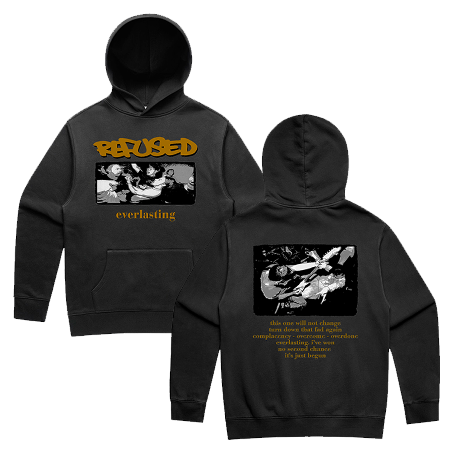 Refused - Everlasting Hoodie (Faded Black)