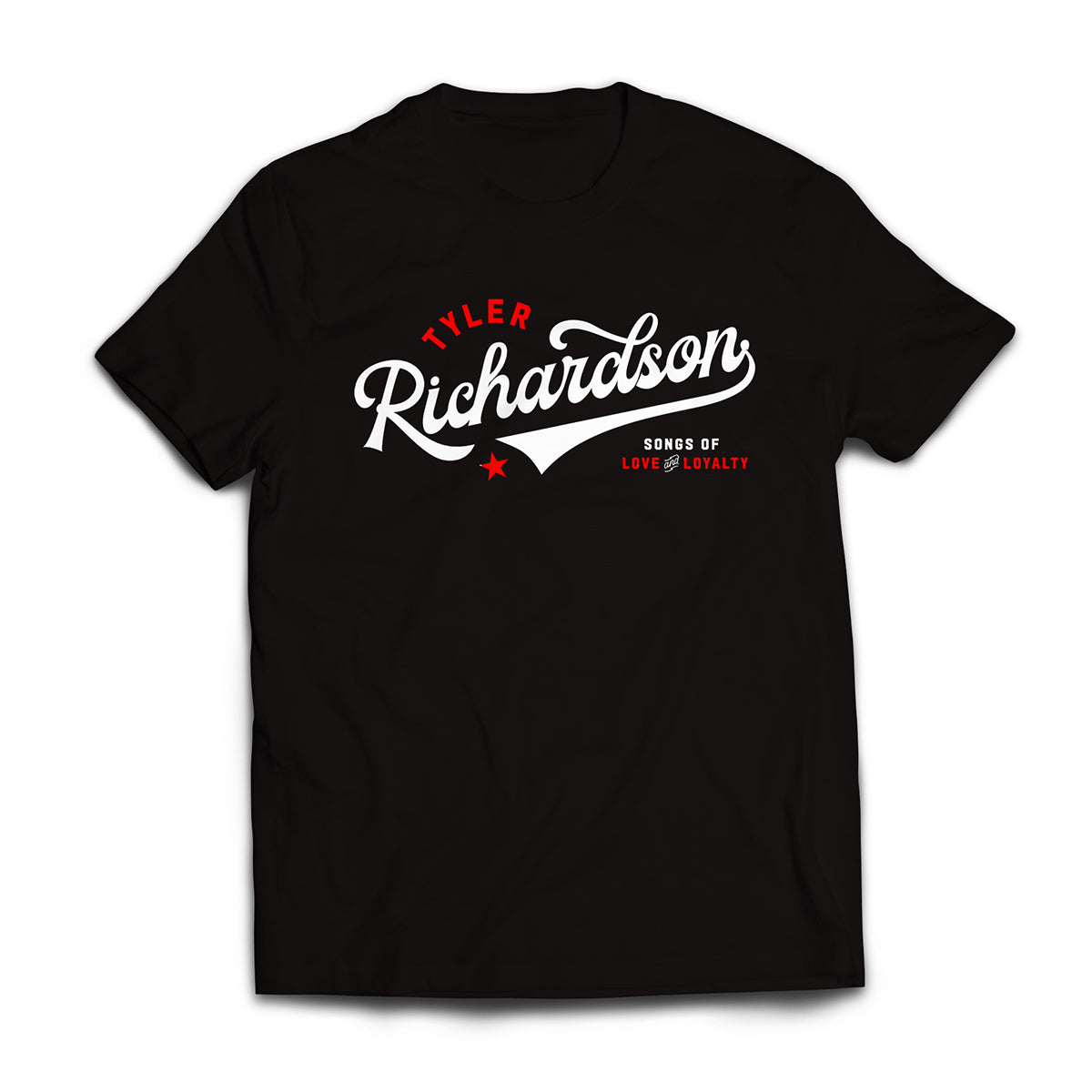 Tyler Richardson - Songs Of Love &amp; Loyalty T-Shirt (Black)