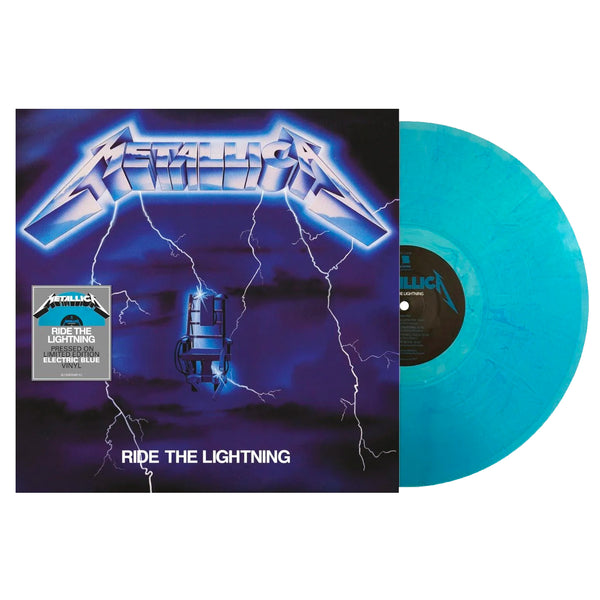 Metallica - Ride The Lightning LP (Electric Blue Vinyl)