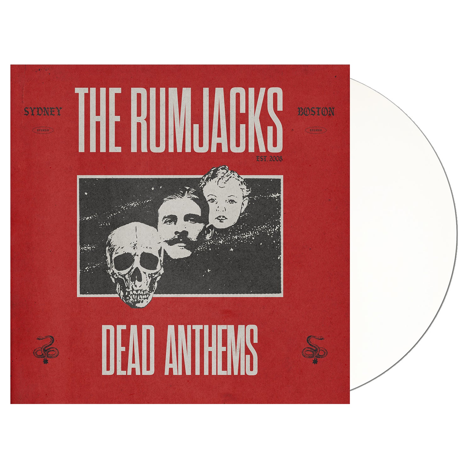 The Rumjacks - Dead Anthems LP (White Vinyl)