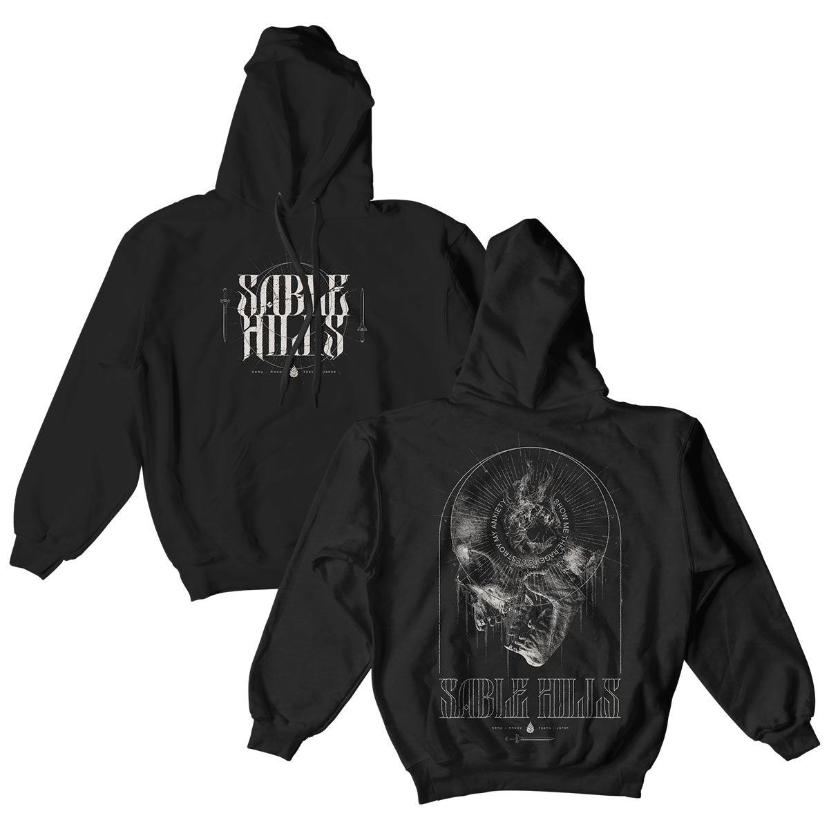 Sable Hills - Anxiety Hoodie (Black)