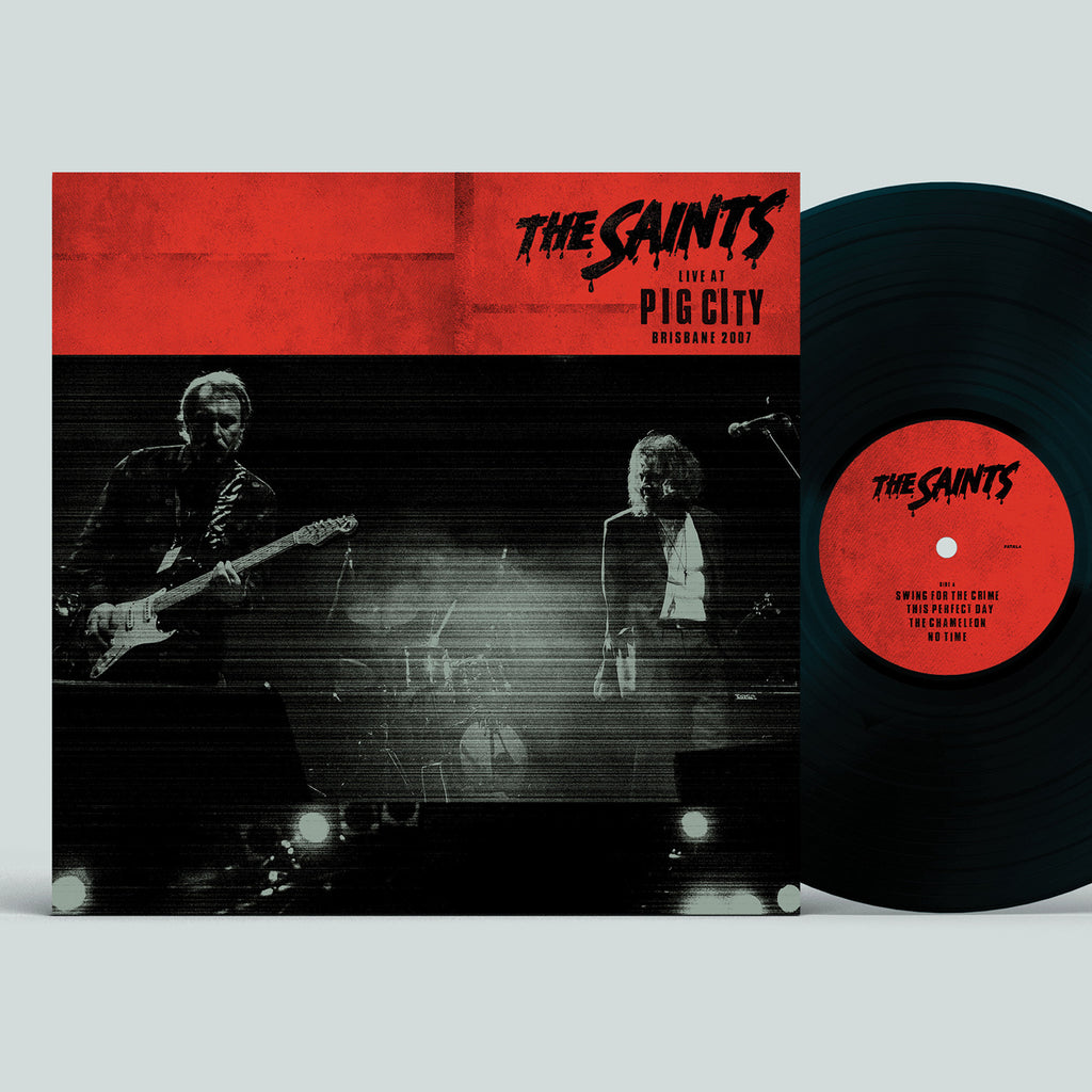 The Saints - Live At Pig City Brisbane 2007 2LP (Black Vinyl)