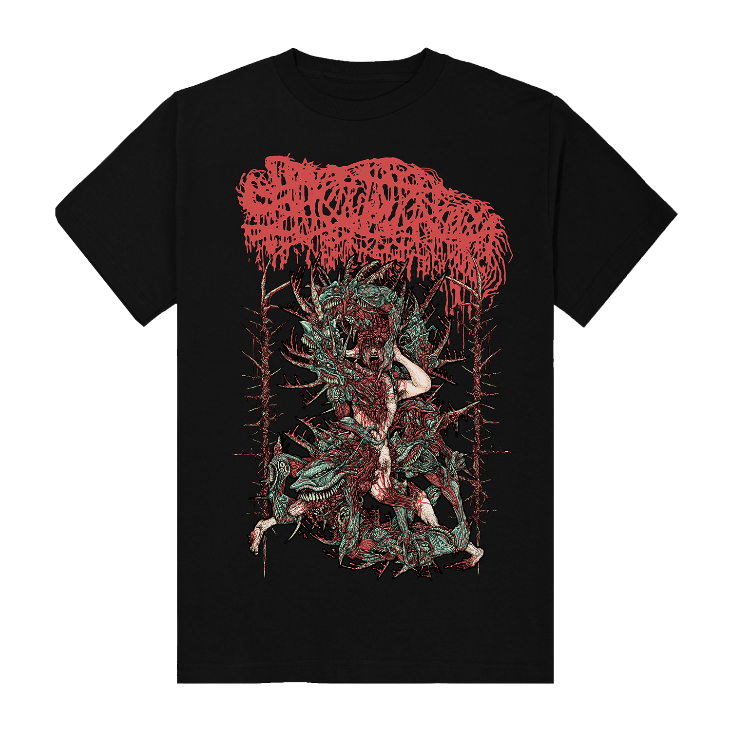 Sanguisugabogg - Heinous Testimony T-Shirt (Coal)
