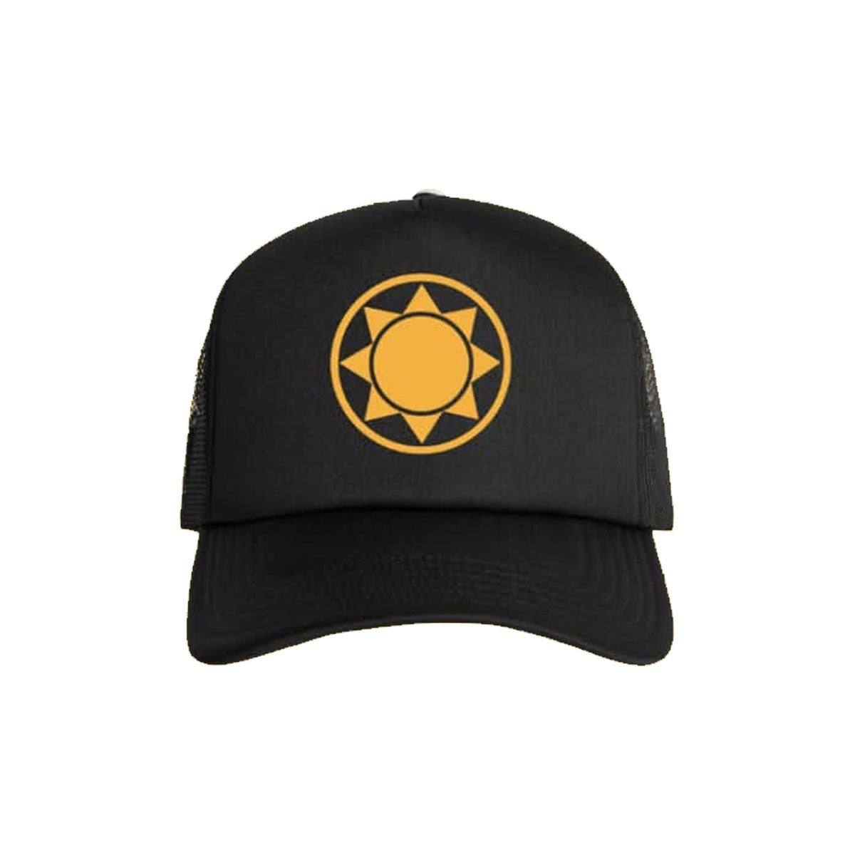 Sun Logo Trucker Hat (Black) – Artist First