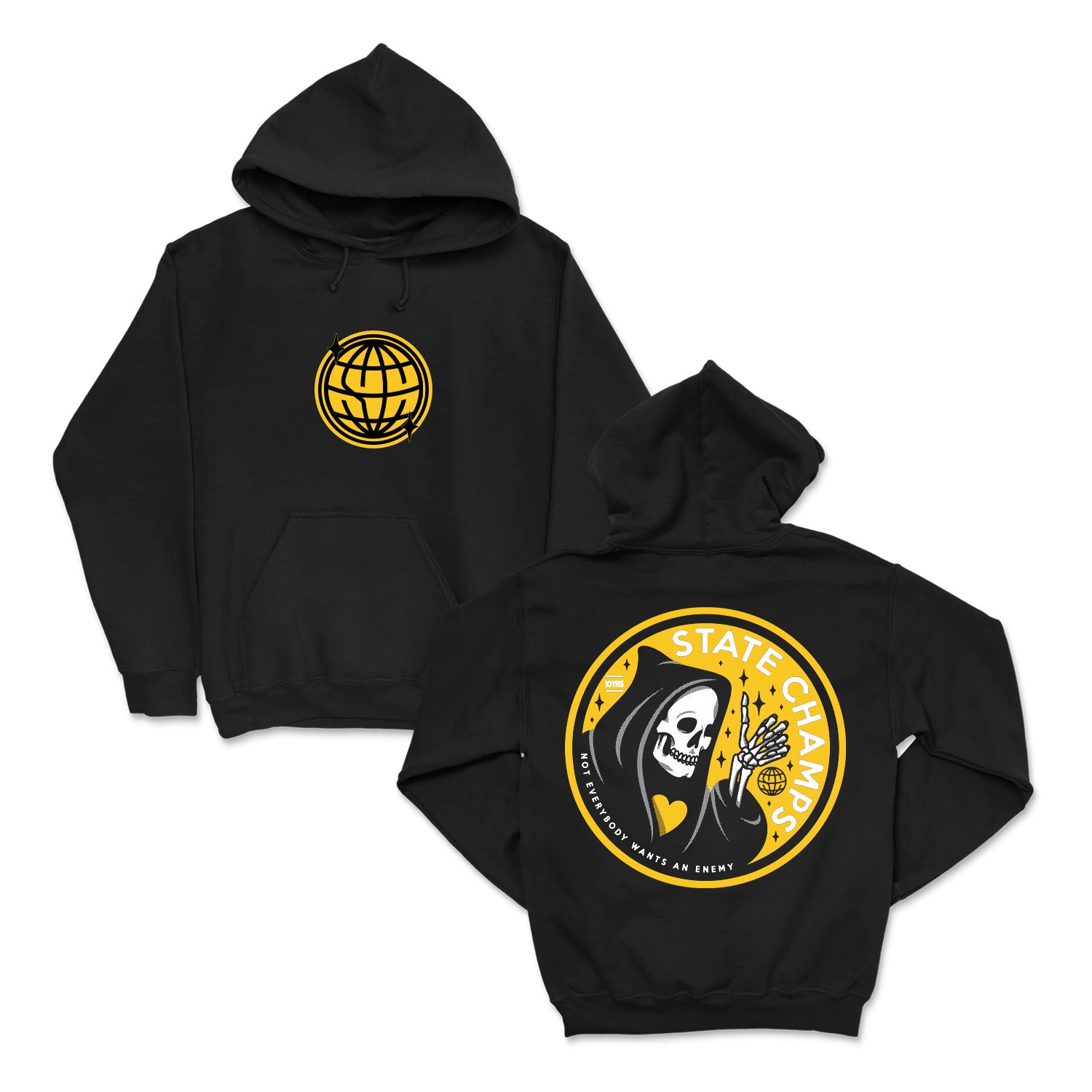 State Champs - Not Everybody Wants An Enemy Hoodie (Black)