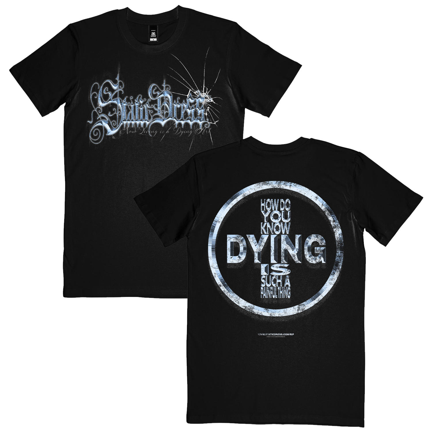 Static Dress - Injury T-Shirt (Black)