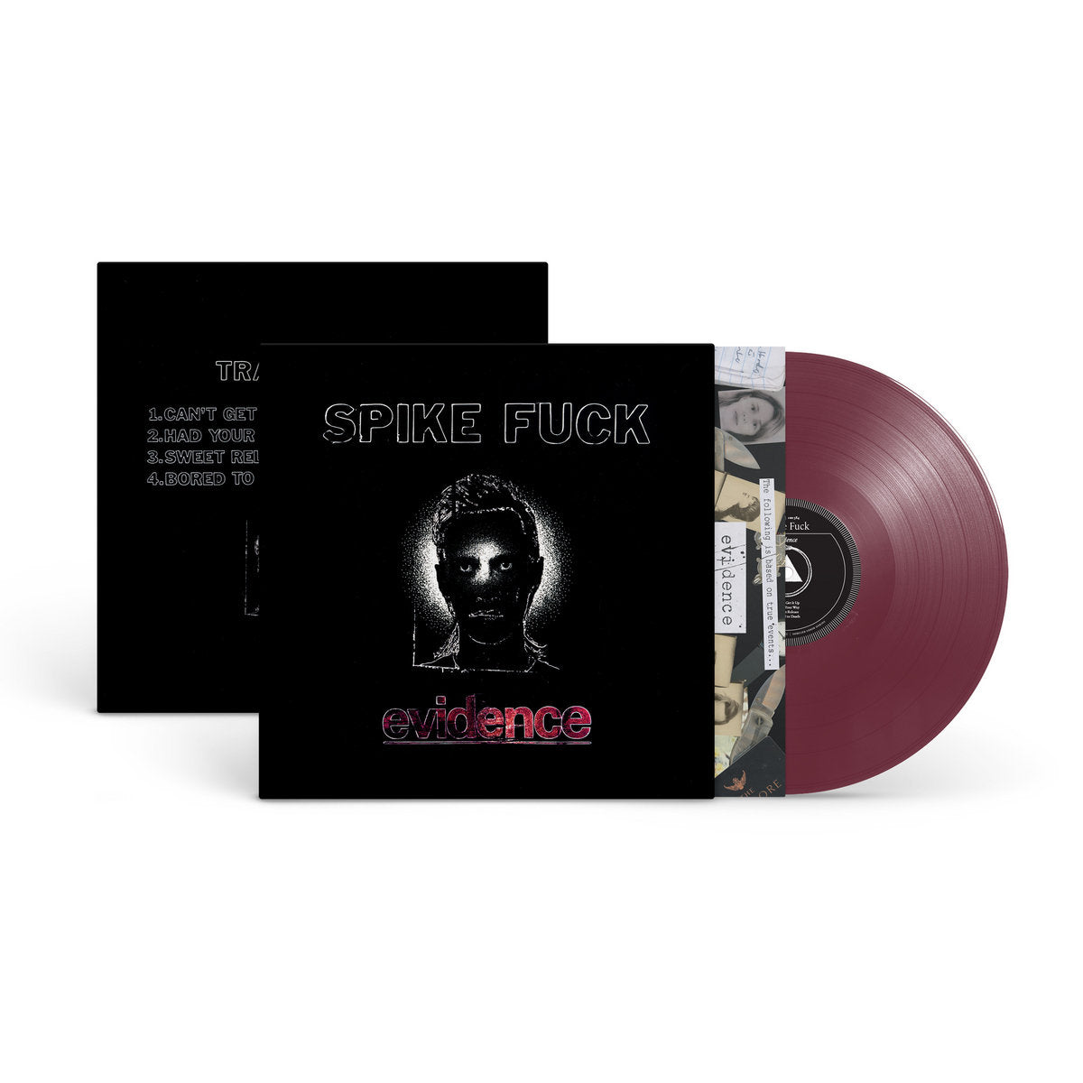 Spike Fuck - evidence LP (Oxblood Vinyl)