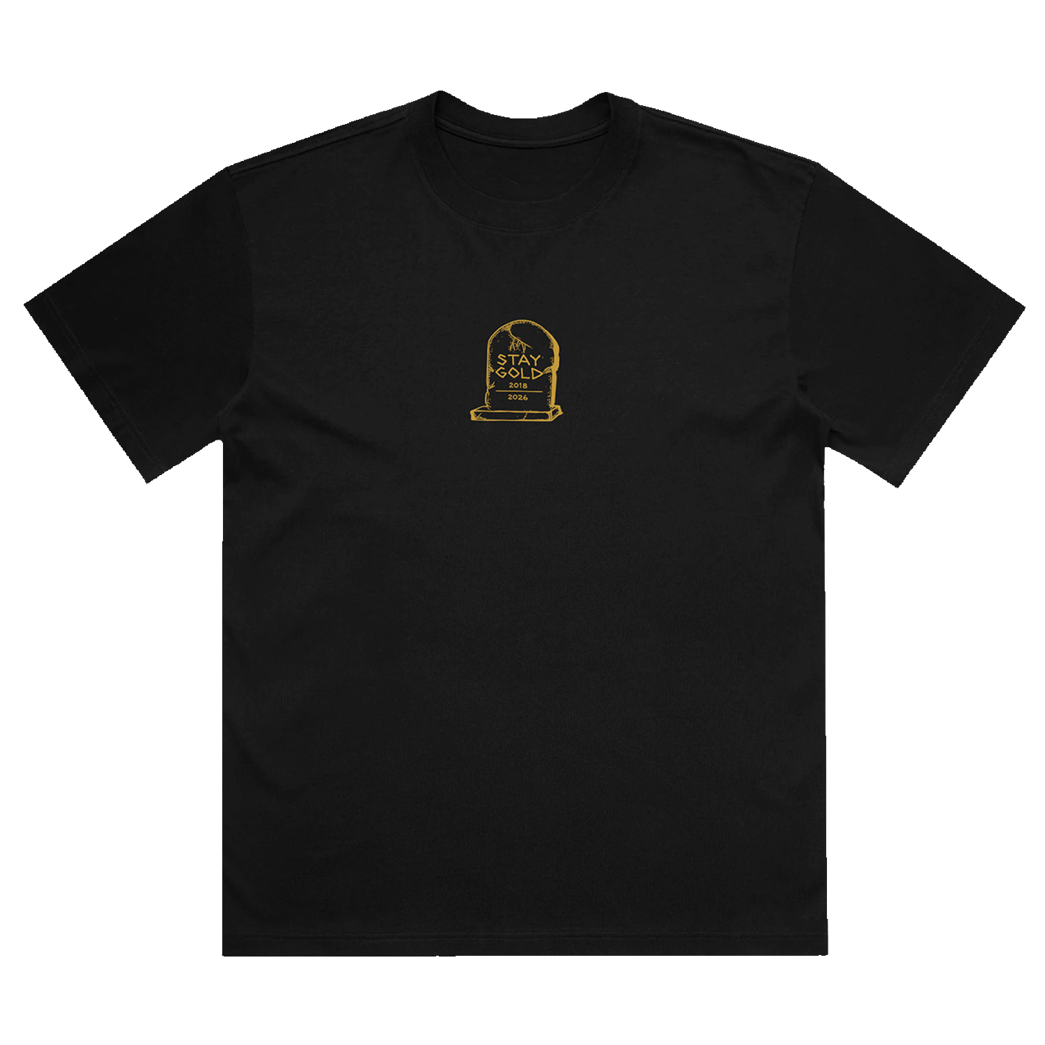 Stay Gold - Stay Gold 2018-2026 T-Shirt (Black)