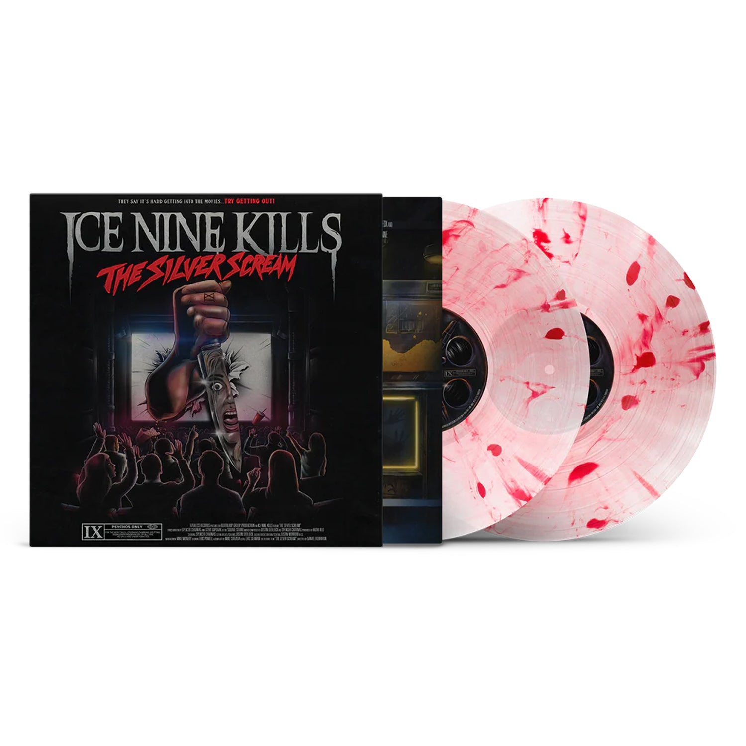 Ice Nine Kills - The Silver Scream 2LP (Translucent Bloodshot Vinyl)