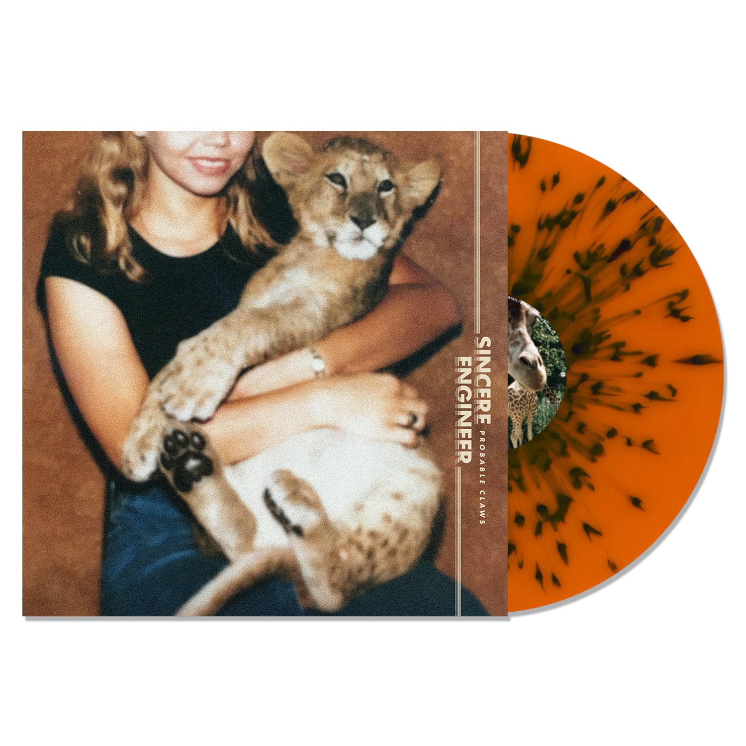 Sincere Engineer - Probable Claws LP (Tiger Vinyl)