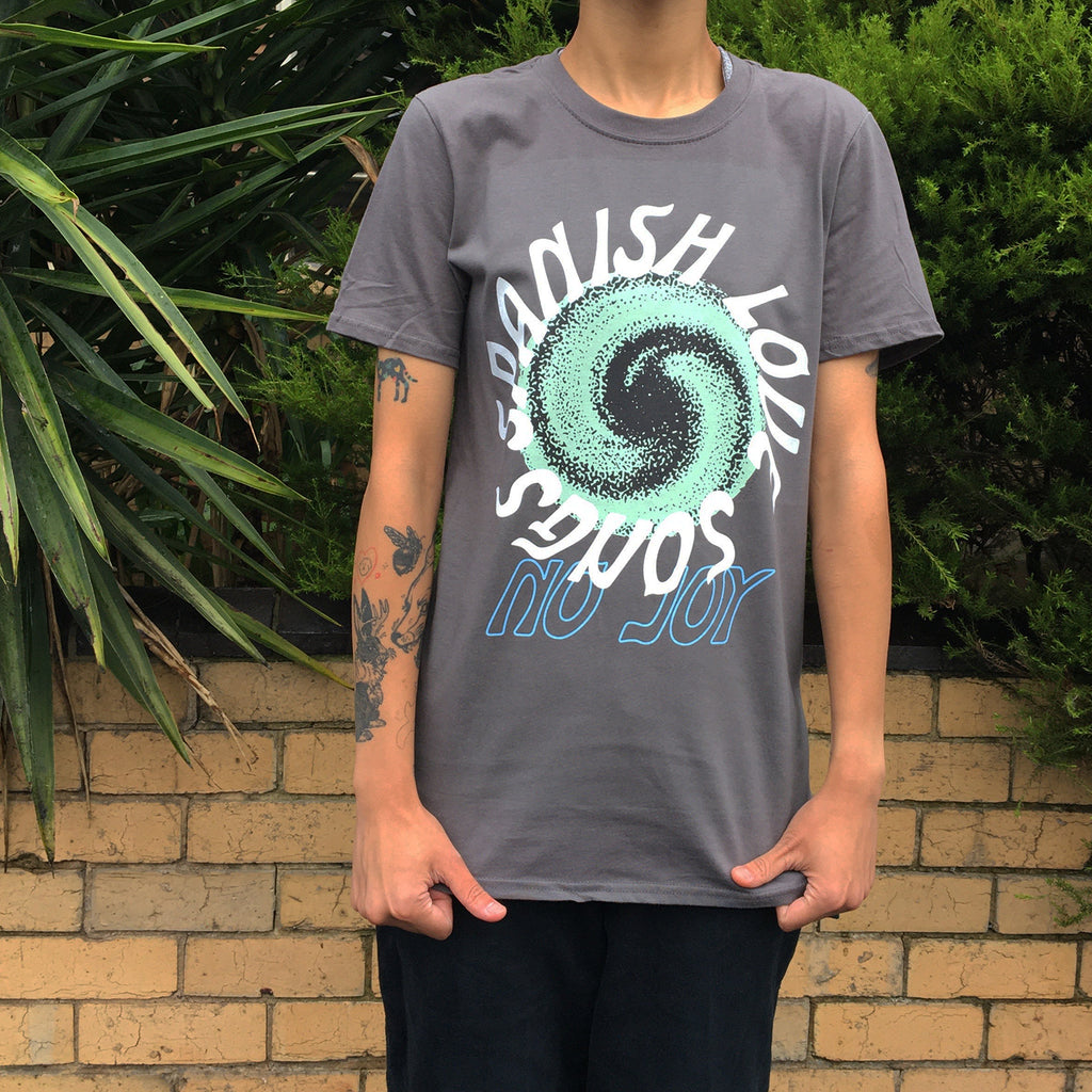 Spanish Love Songs - Swirl T-Shirt (Charcoal)