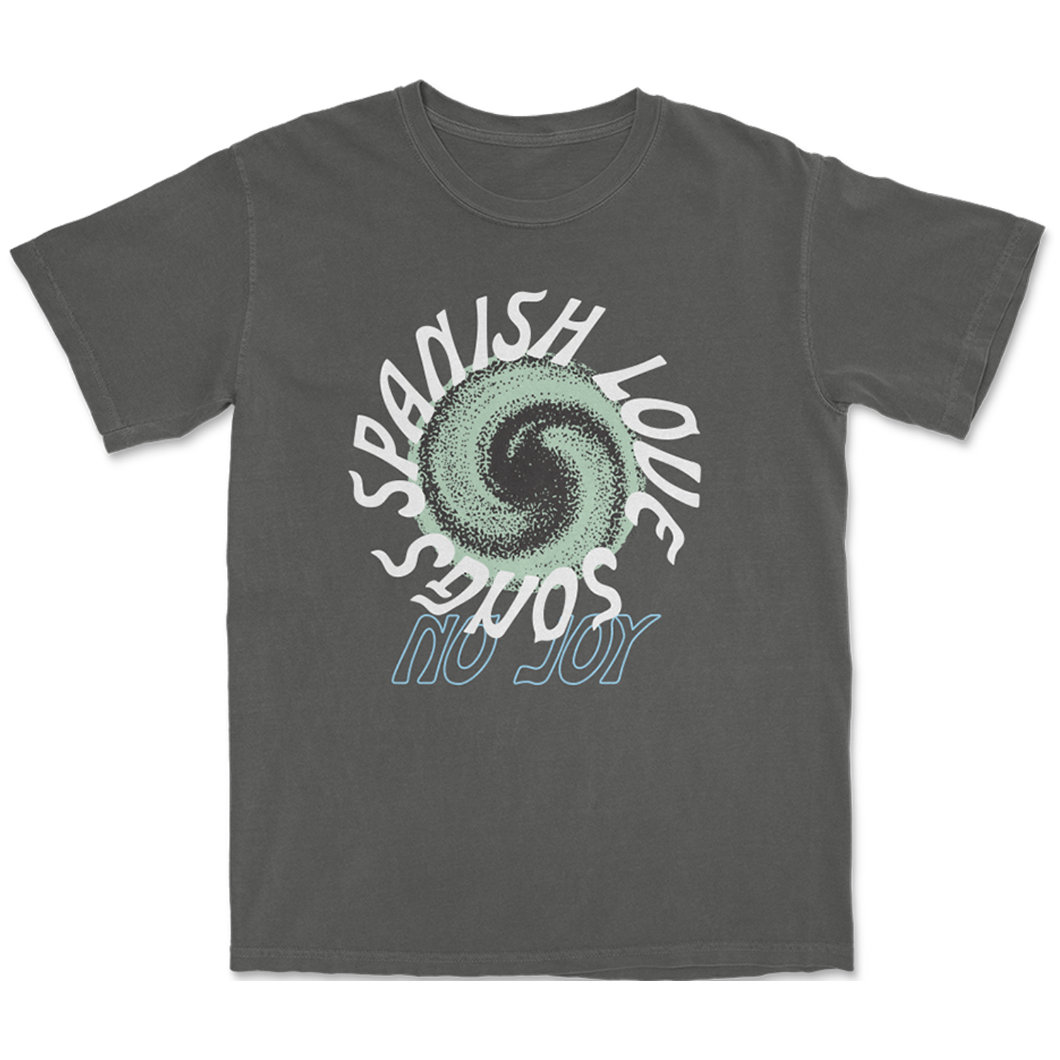 Spanish Love Songs - Swirl T-Shirt (Charcoal)