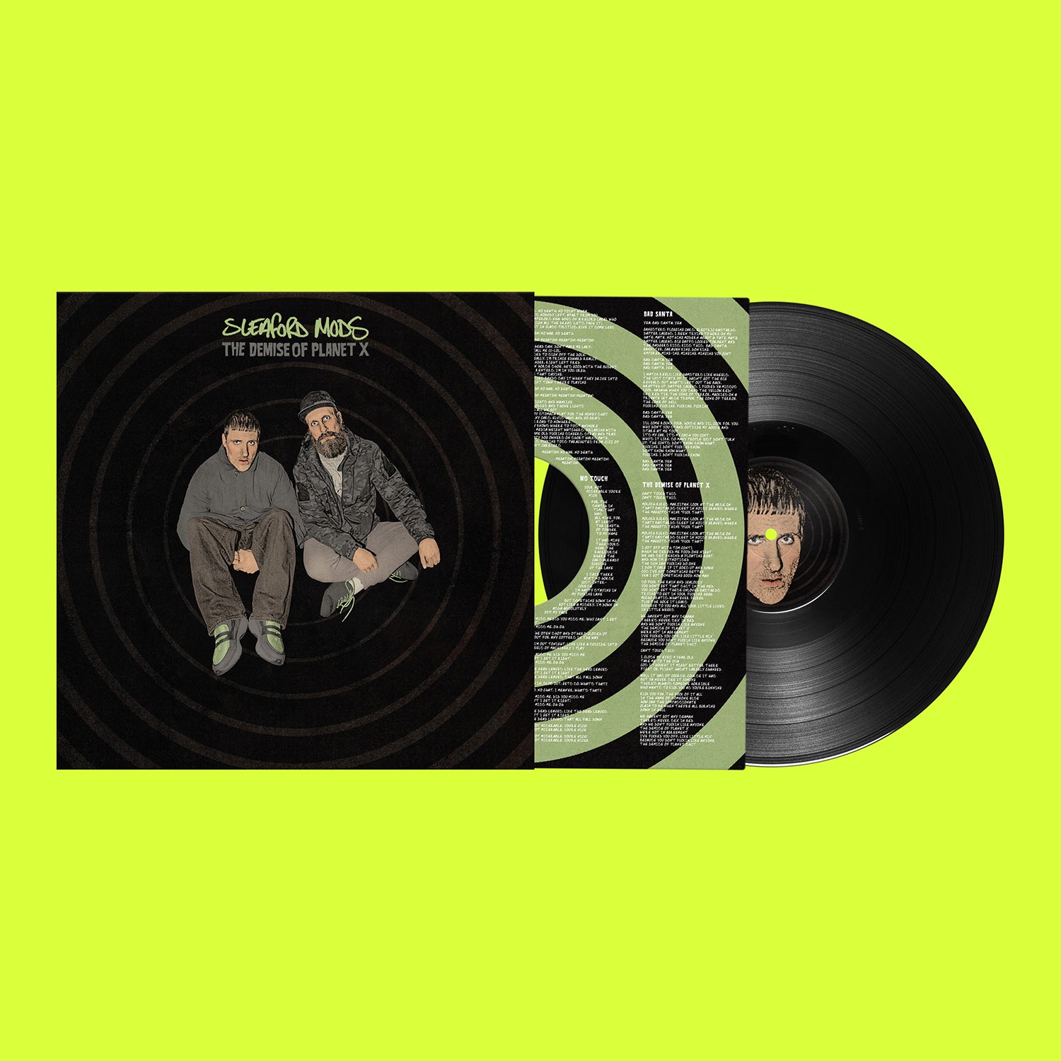 Sleaford Mods - The Demise Of Planet X LP (Black Vinyl)