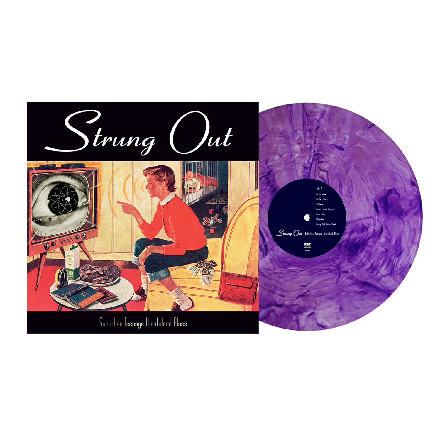 Strung Out - Teenage Wasteland Blues (30th Anniversary) LP (Purple Swirl Vinyl)