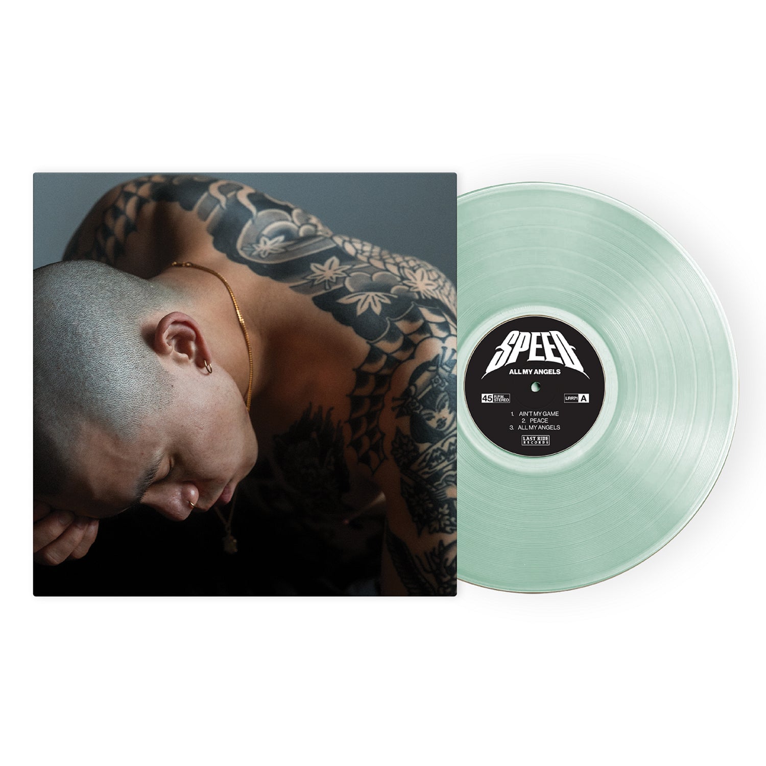 Speed - ALL MY ANGELS EP (Coke Bottle Clear Vinyl)