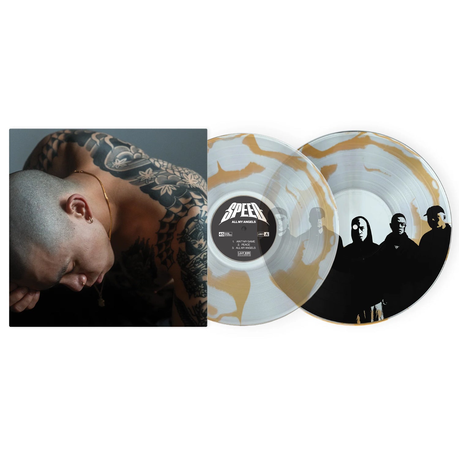 Speed - ALL MY ANGELS EP (Clear With Metallic Gold Vinyl)