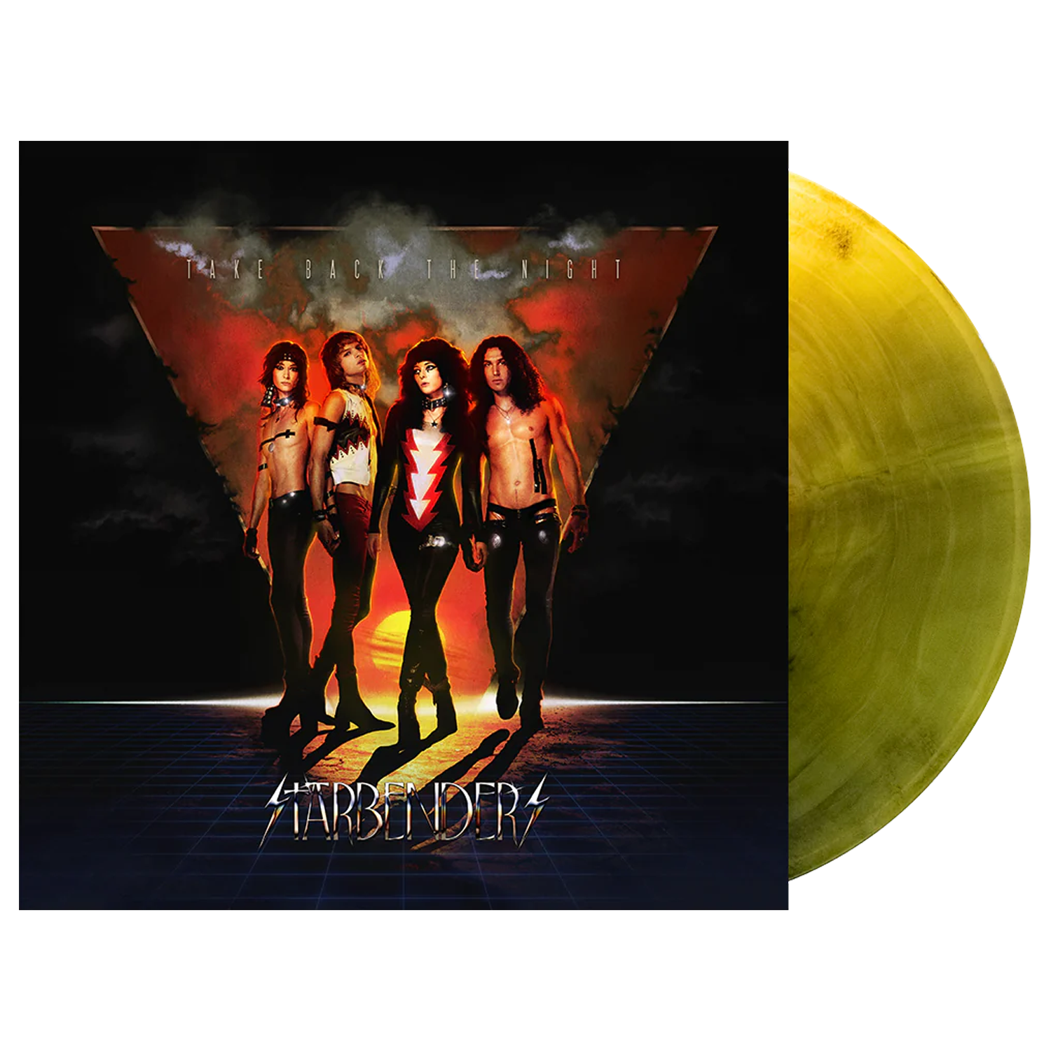 Starbenders - Take Back The Night Vinyl (Yellow + Black Galaxy)