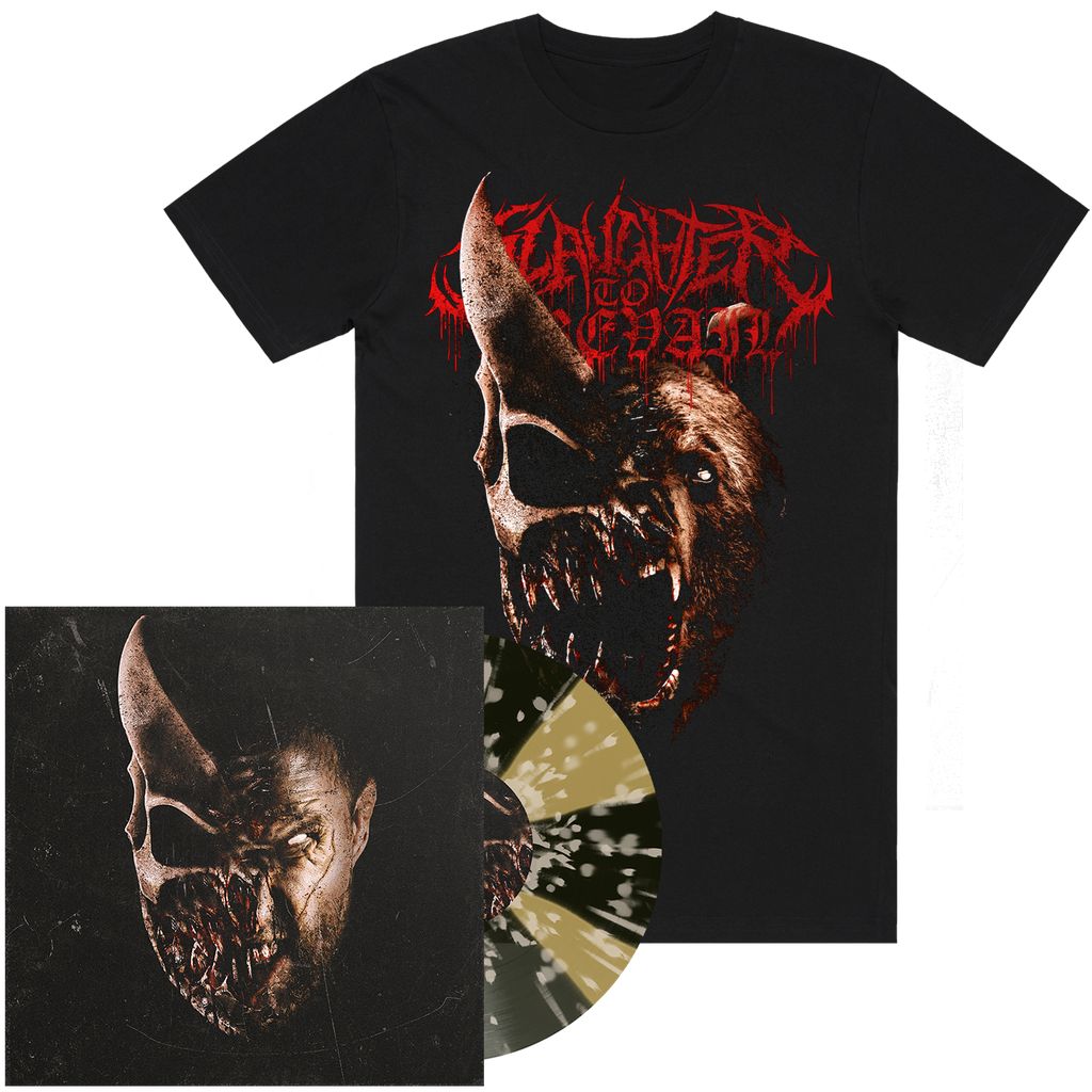 Slaughter To Prevail - GRIZZLY LP (Gold + Black Ice Cornetto w/ Bone Splatter Vinyl) - AUS Exclusive + T-Shirt Bundle