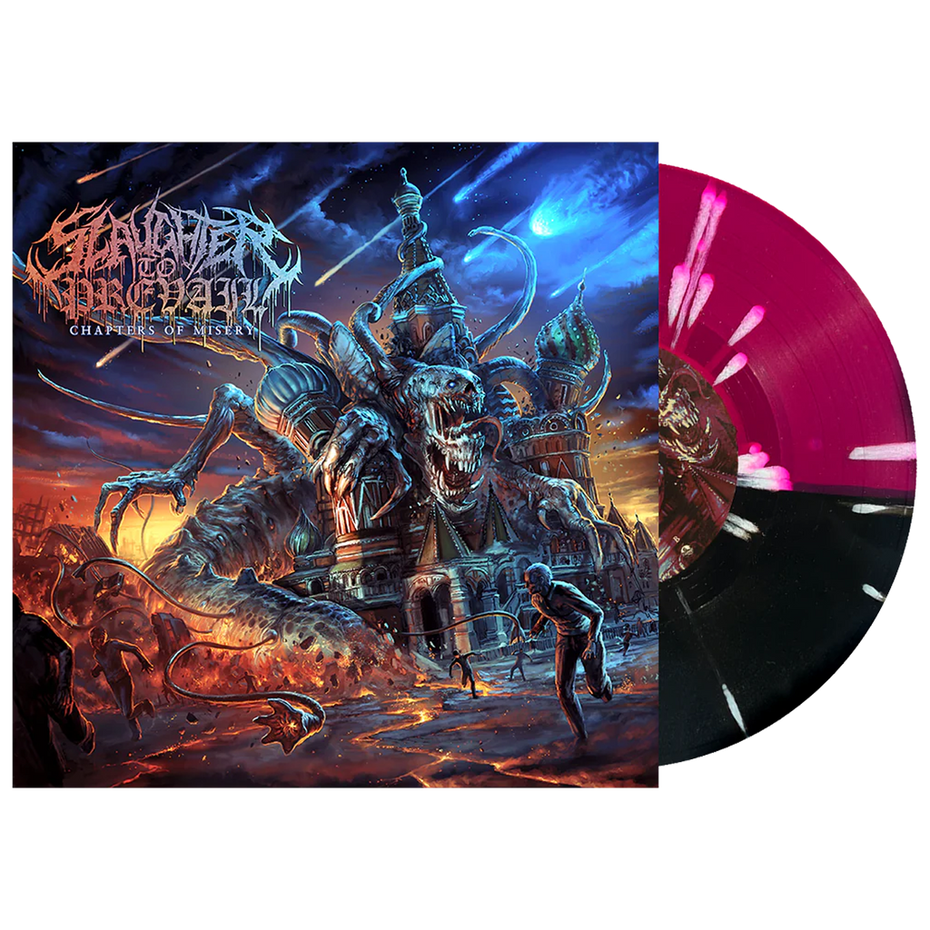 Slaughter To Prevail - Chapters Of Misery 10” Vinyl (Black / Trans. Purple Half/Half w/ White Splatter)