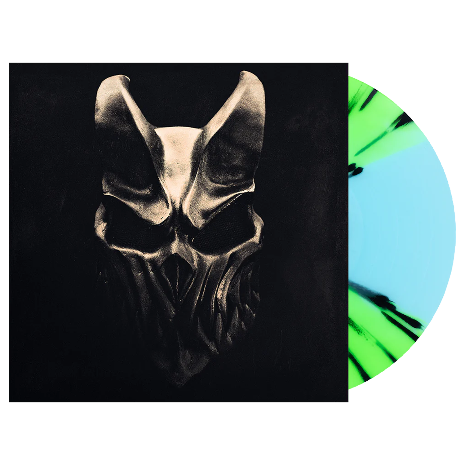 Slaughter To Prevail - Misery Sermon LP (Trans. Electric Blue + Neon Green Butterfly w/ Black Splatter Vinyl)