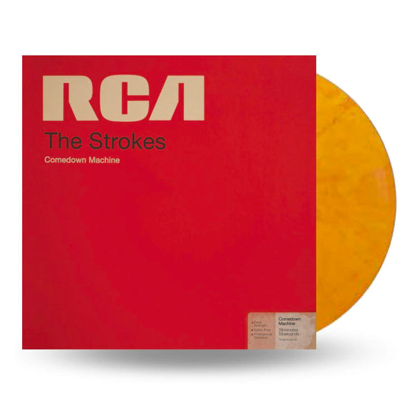 The Strokes - Comedown Machine LP (Yellow / Red Marble Vinyl Reissue)