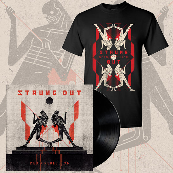 Strung Out - Dead Rebellion LP (Colour Vinyl) + T-Shirt (Black)