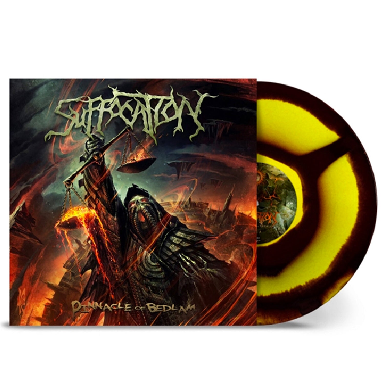 Suffocation - Pinnacle Of Bedlam LP (Yellow/Black Corona Vinyl)
