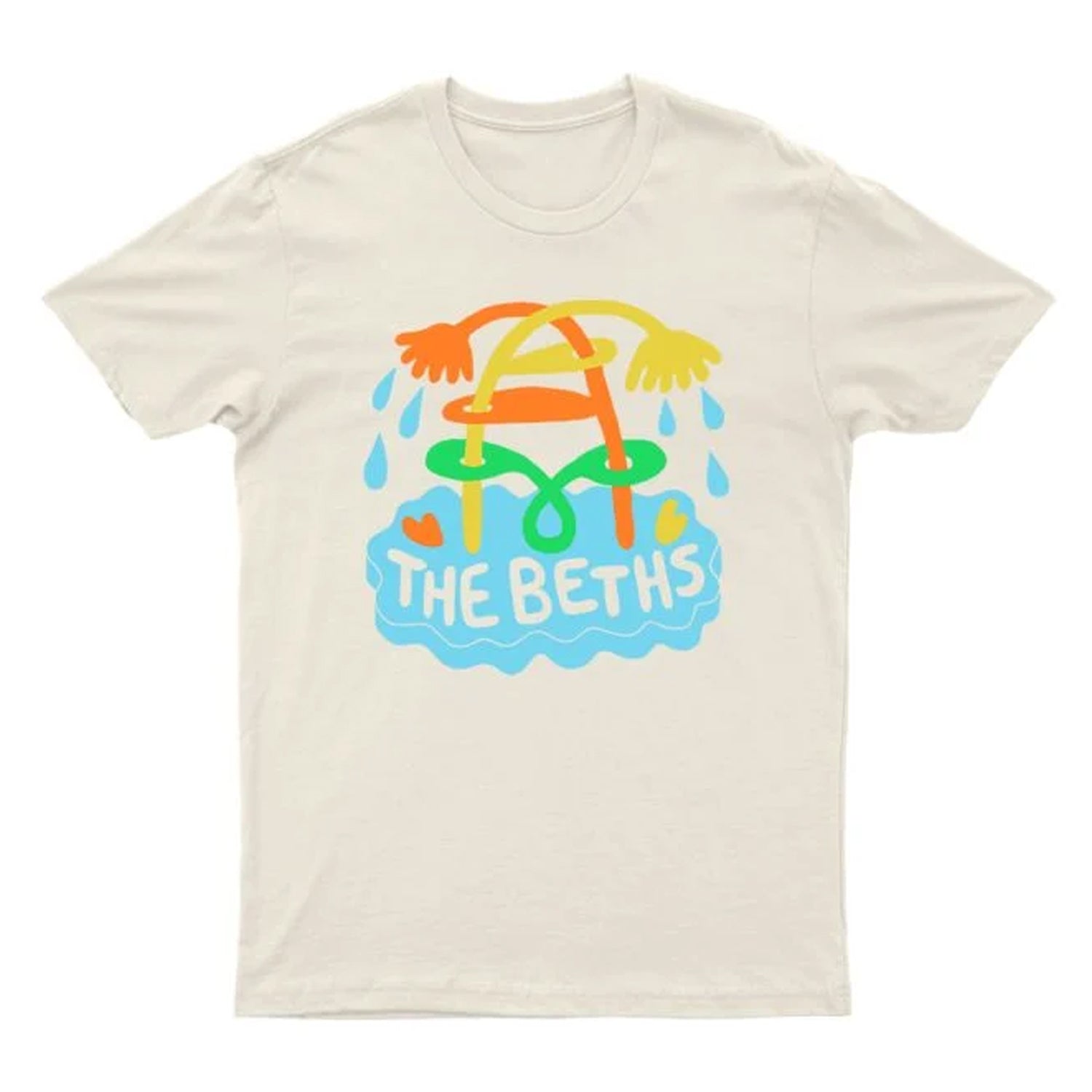 The Beths - Sun Shower T-Shirt (Ecru)