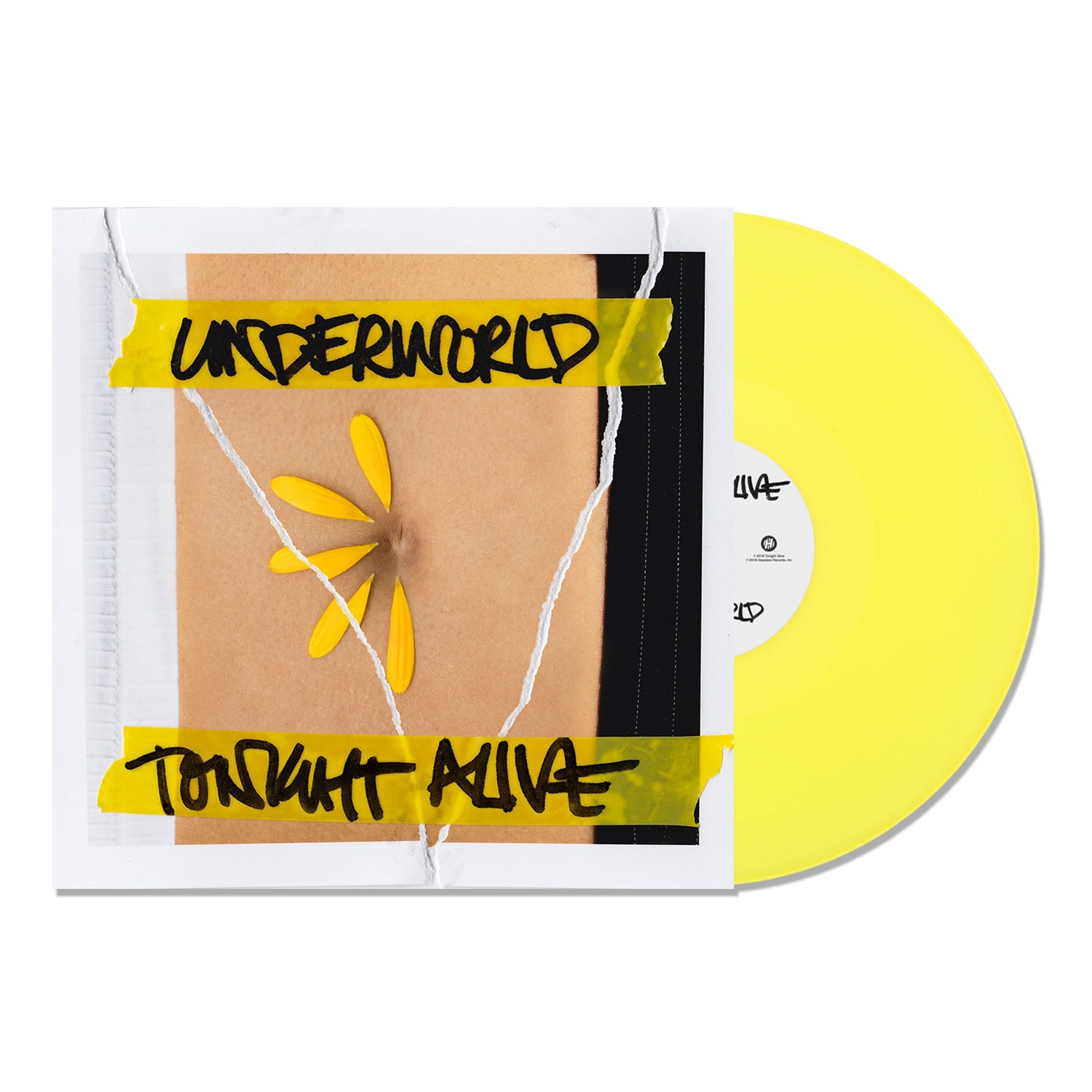 Tonight Alive - Underworld LP (Yellow Vinyl)
