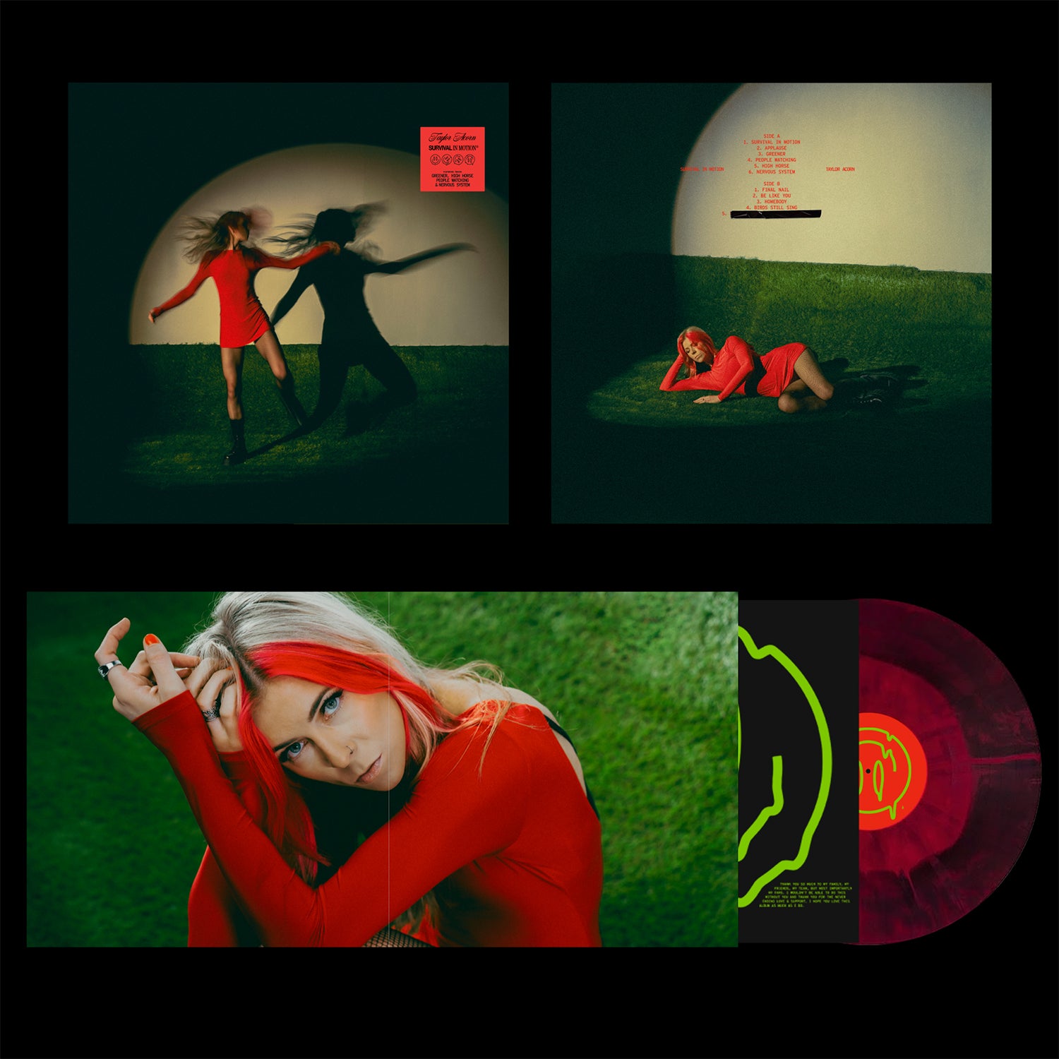 Taylor Acorn - Survival In Motion LP (Colour Vinyl)