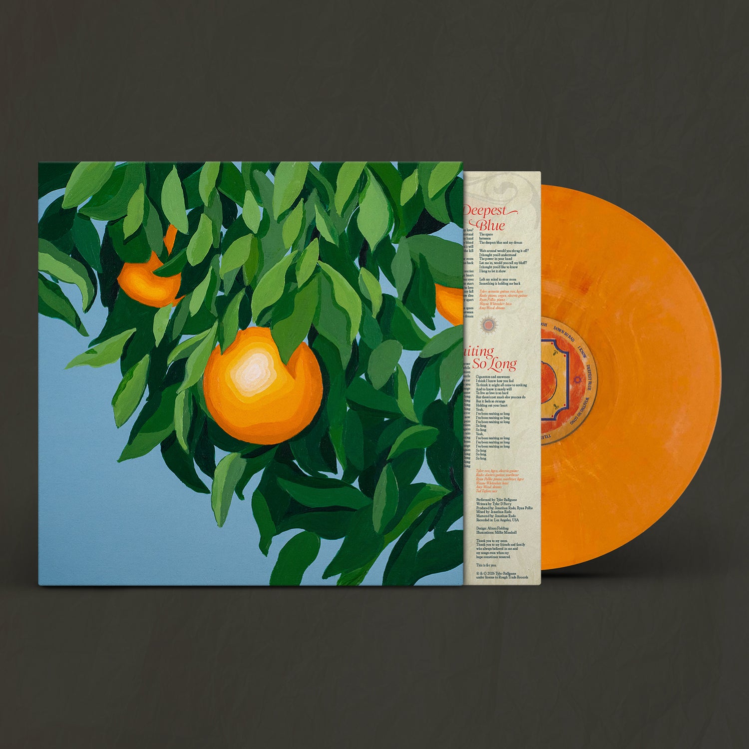 Tyler Ballgame - For The First Time Again LP (Orange White Marble Vinyl)