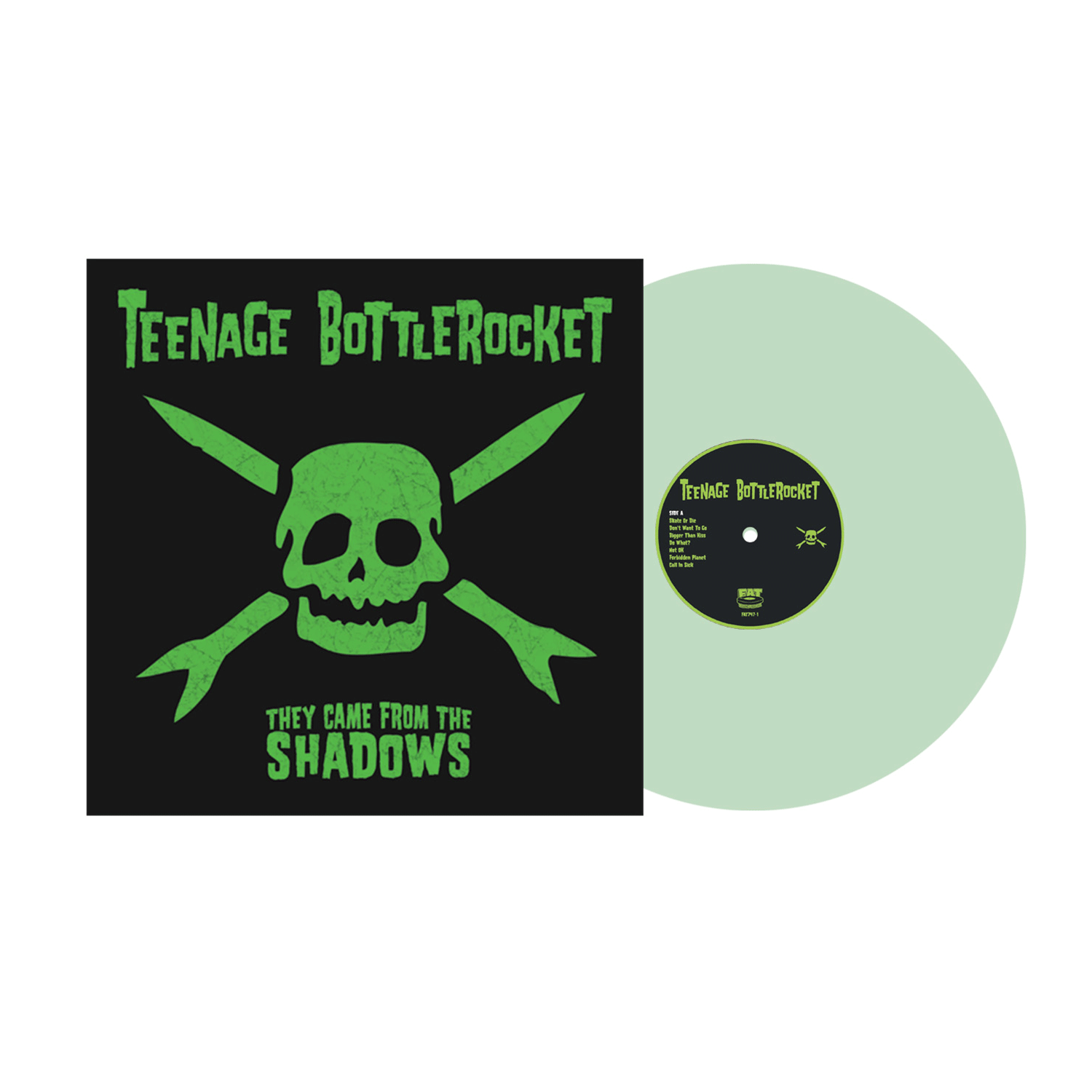 Teenage Bottlerocket - They Came From the Shadows LP (Glow In The Dark Vinyl)