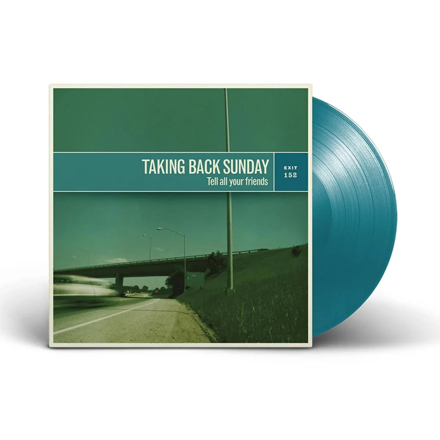 Taking Back Sunday - Tell All Your Friends LP (Translucent Sea Blue Vinyl)