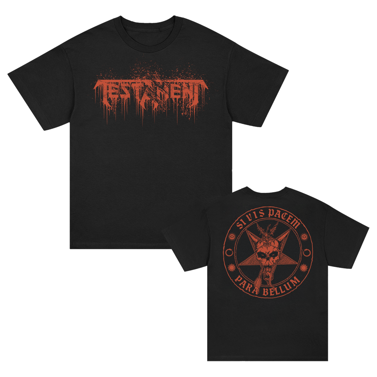 Testament - Si Vis Pacem Para Bellum Tee (Black)