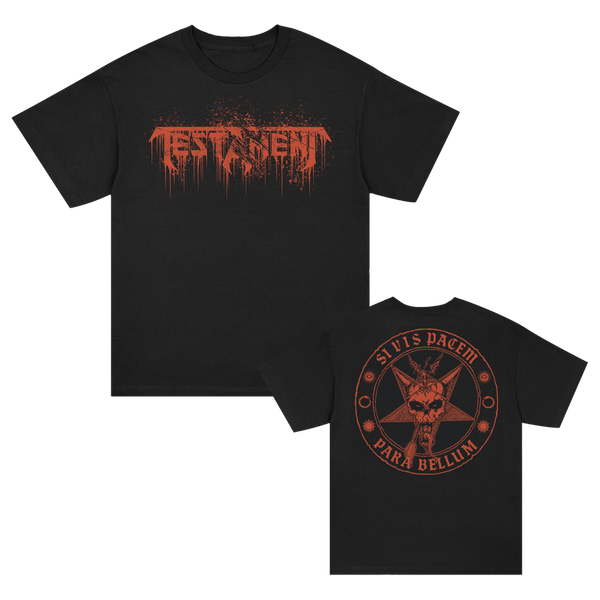 Testament - Si Vis Pacem Para Bellum Tee (Black)