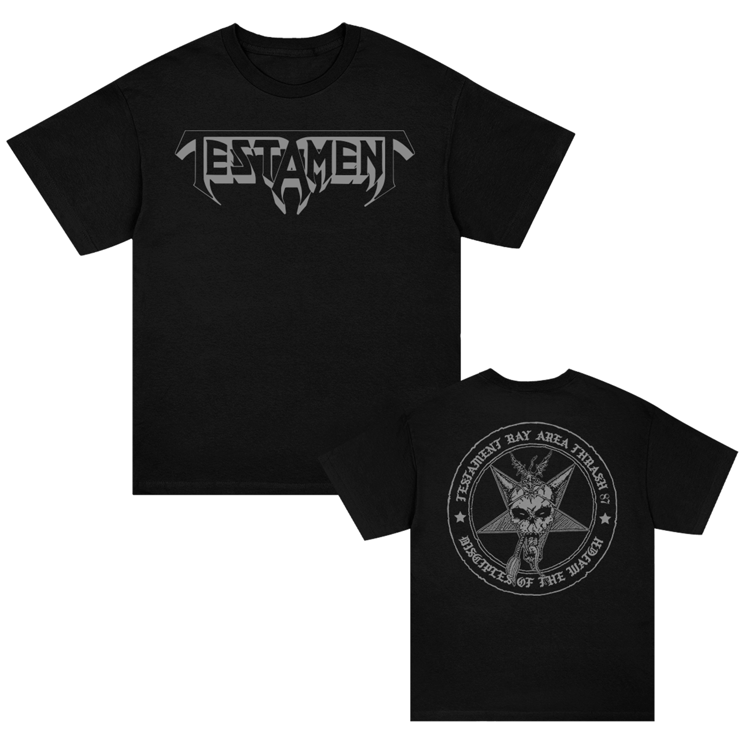 Testament - Bay Area Thrash T-Shirt (Black)