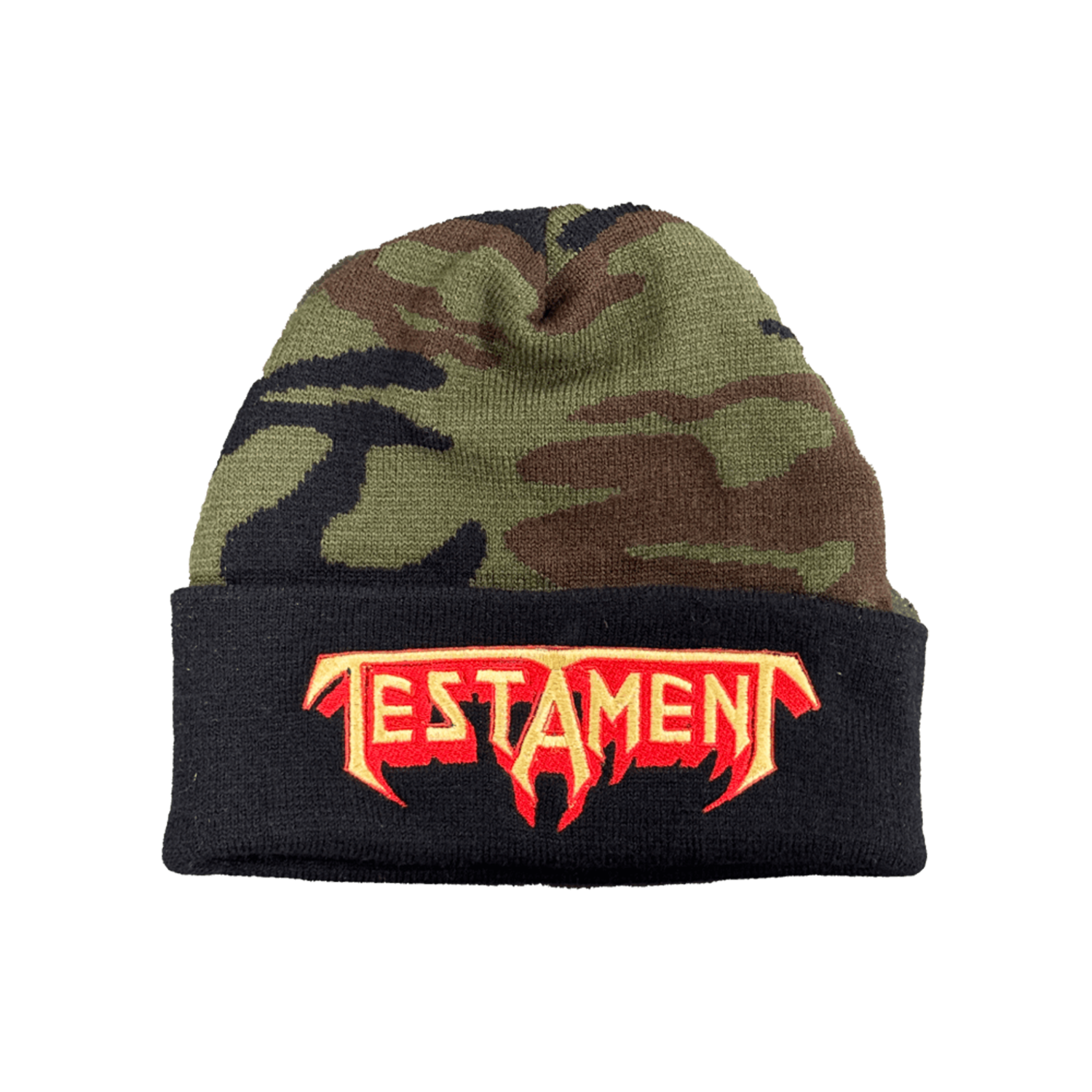Testament - Para Bellum Beanie (Woodland Camo)