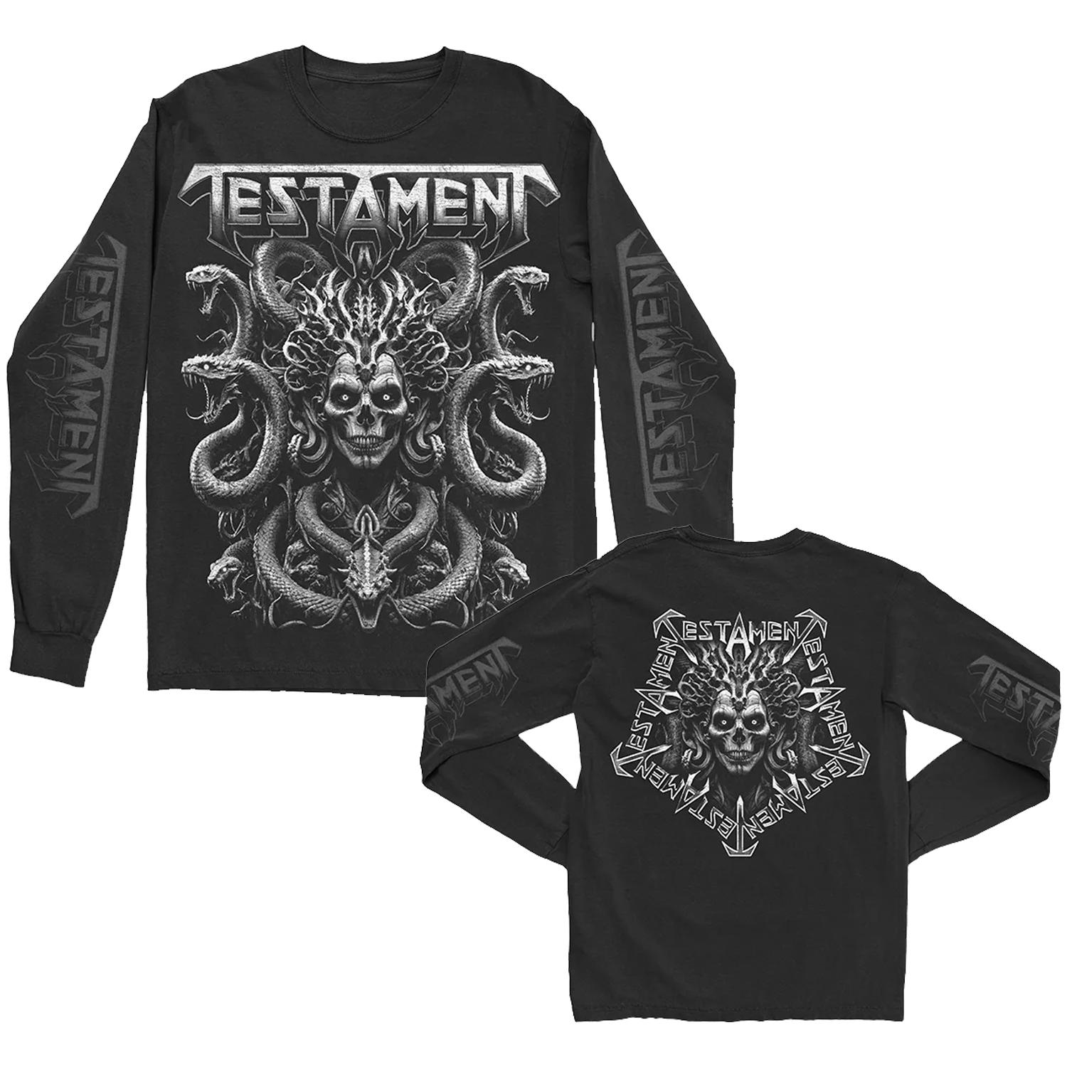 Testament - Medusa Longsleeve (Black)