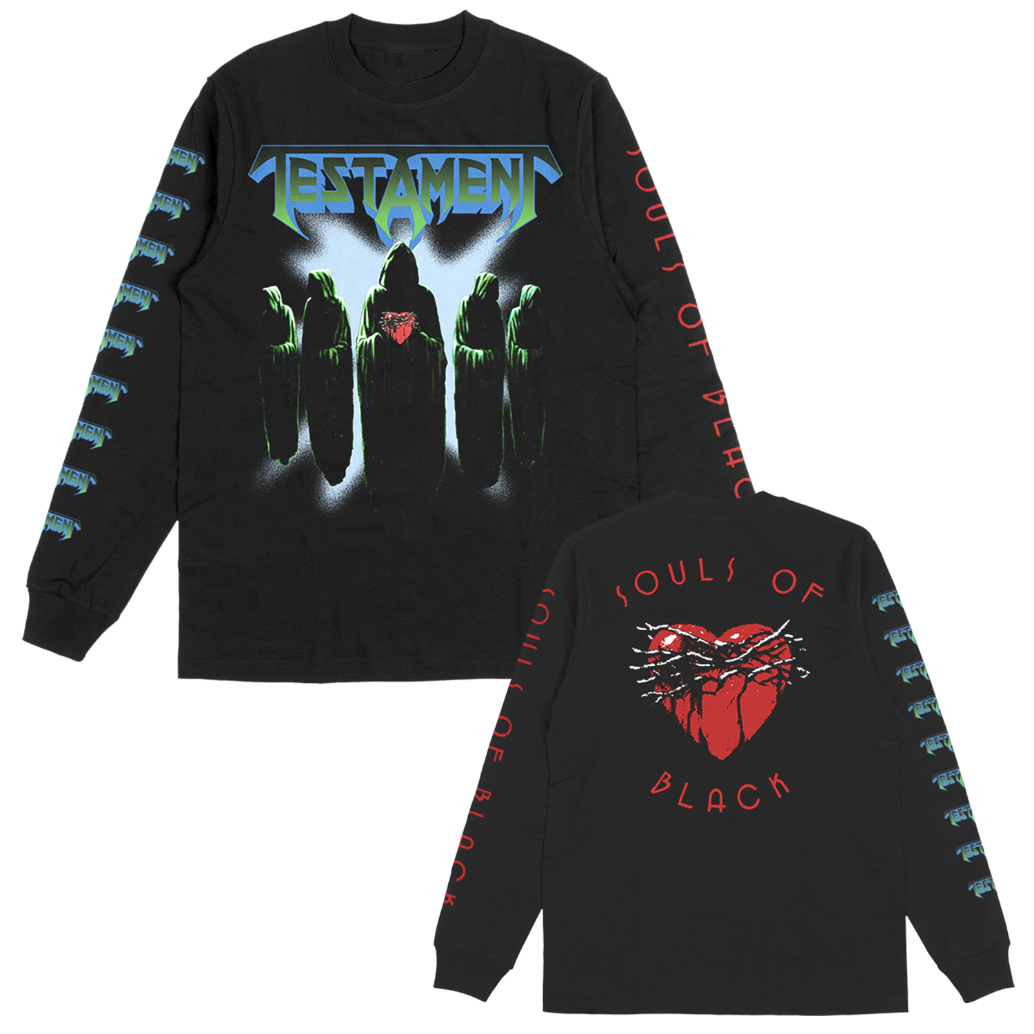 Testament - Souls of Black Longsleeve (Black)