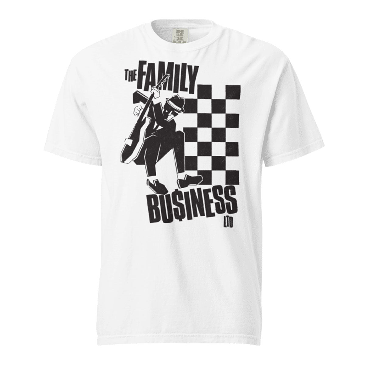 The Family Business LTD - Checkered T-Shirt (White)