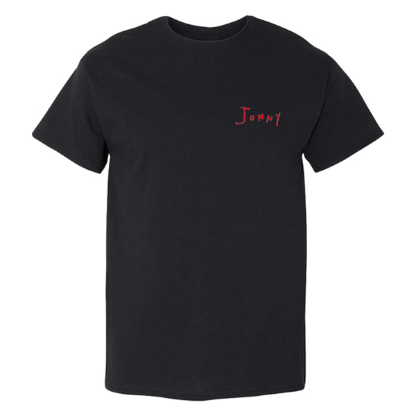 The Drums - Jonny Logo T-Shirt (Black)