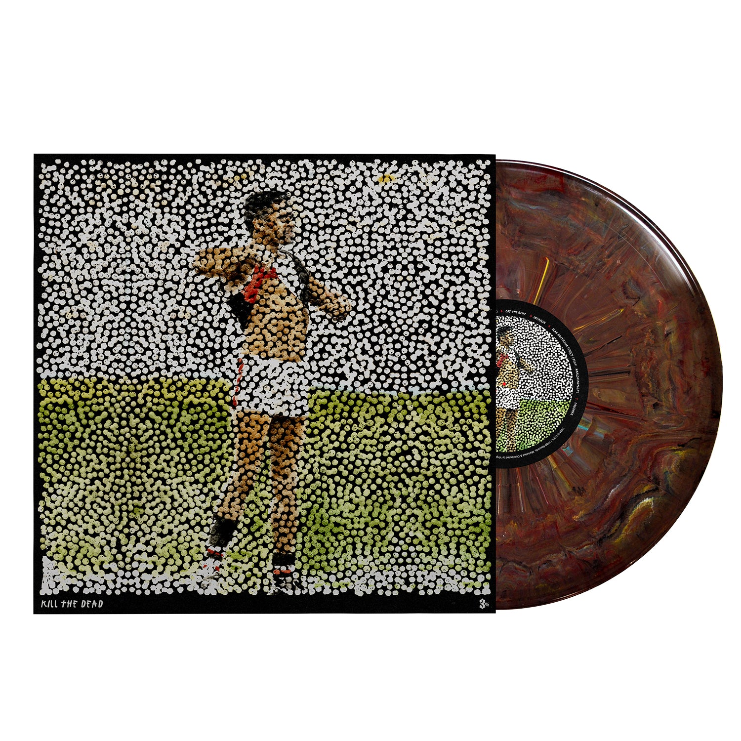 3% - KILL THE DEAD LP (Recycled Vinyl - Lucky Dip Colours)